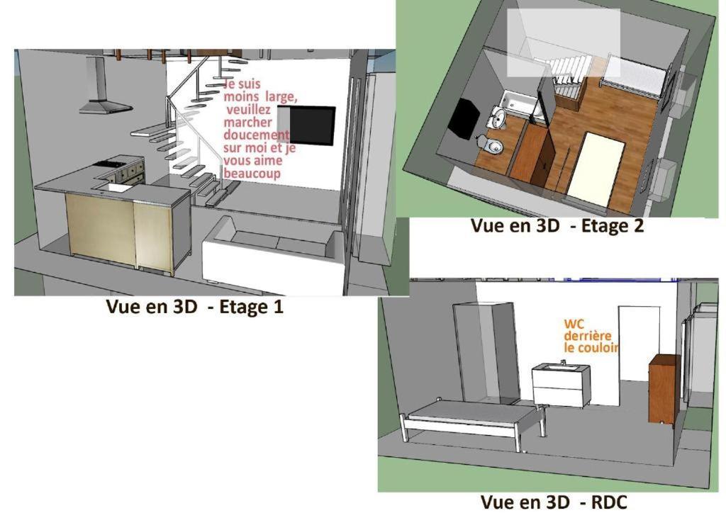 Apartamento Mini House Lesneven Exterior foto